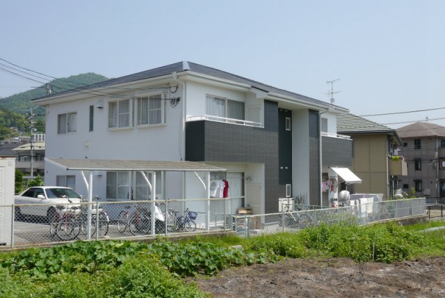 建物外観　メゾンセガワA棟　201　2LDK 対面式システムキッチン