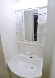 洗面設備　同施工参考写真となります