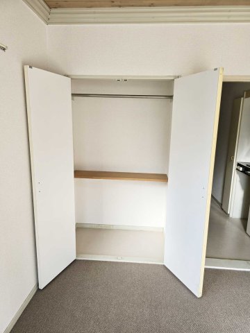 収納　十分な収納スペースがあります