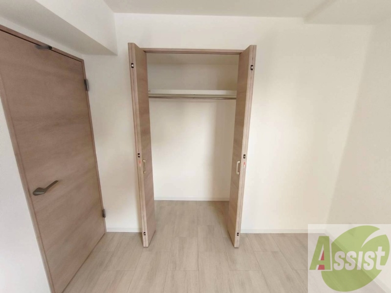 収納　クローゼットがありました。お洋服や荷物はここへ