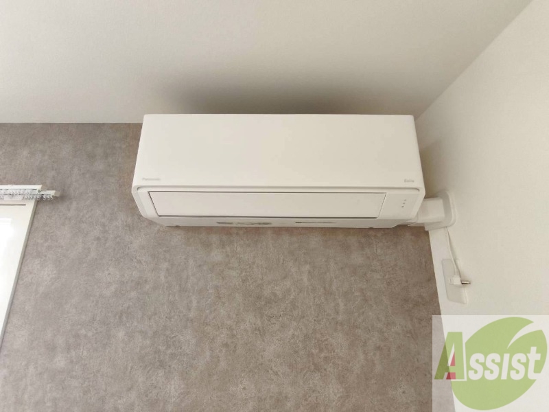 その他設備　エアコンが設置してありますので、寒暖対策もばっちり。