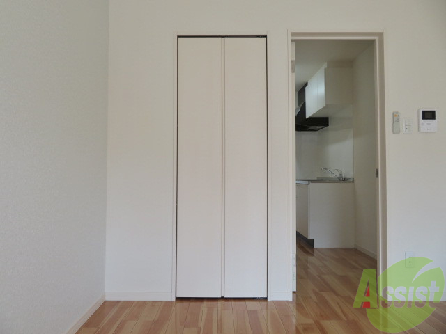 収納　ここに収納があります。収納があると部屋が広く使えます。