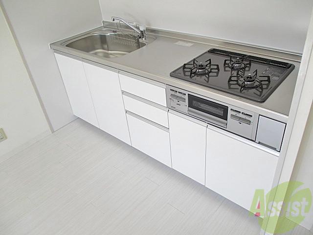 キッチン　オシャレなキッチンで毎日お料理が楽しく出来ます！ワクワク♪