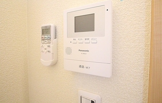 セキュリティ　安心のモニター付きインターホンです♪