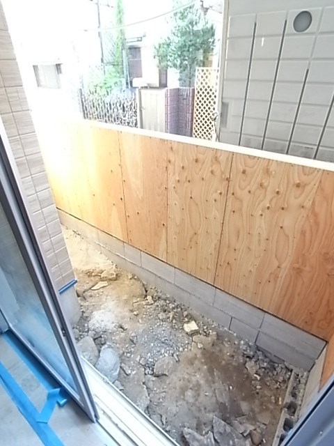 バルコニー　落ち着いた時間を過ごせるバルコニーです