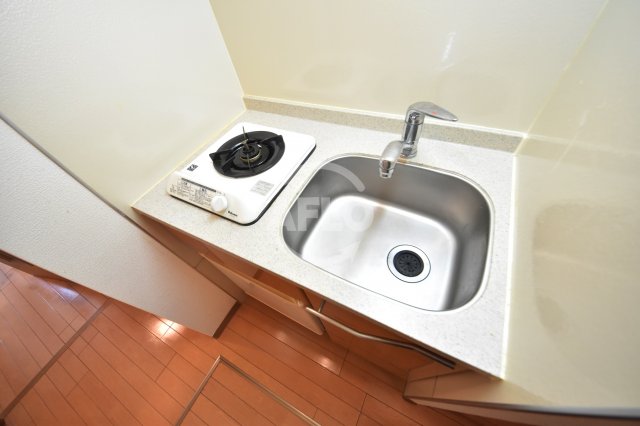 キッチン　エステムコート大阪・中之島南　ガスキッチン