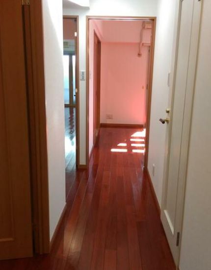 玄関　明るい玄関です