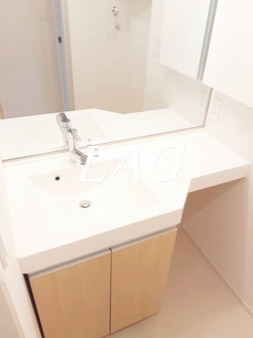 洗面設備　洗面台です。