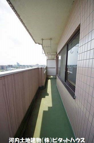 バルコニー　南向きバルコニー※リノベーション前の画像です。