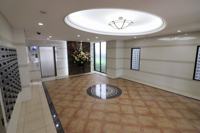 ロビー　毎日通るロビーはこのようになっています