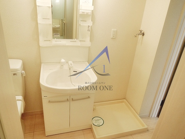 洗面設備　独立洗面台です。