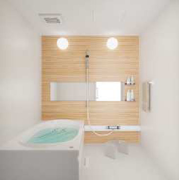 バス・シャワールーム　コンパクトで使いやすいお風呂です