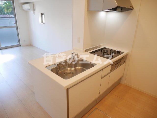 キッチン　シャーメゾンウィステリアのカウンターキッチン