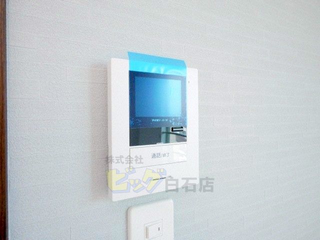 セキュリティ　モニター付きインターホン完備しています♪