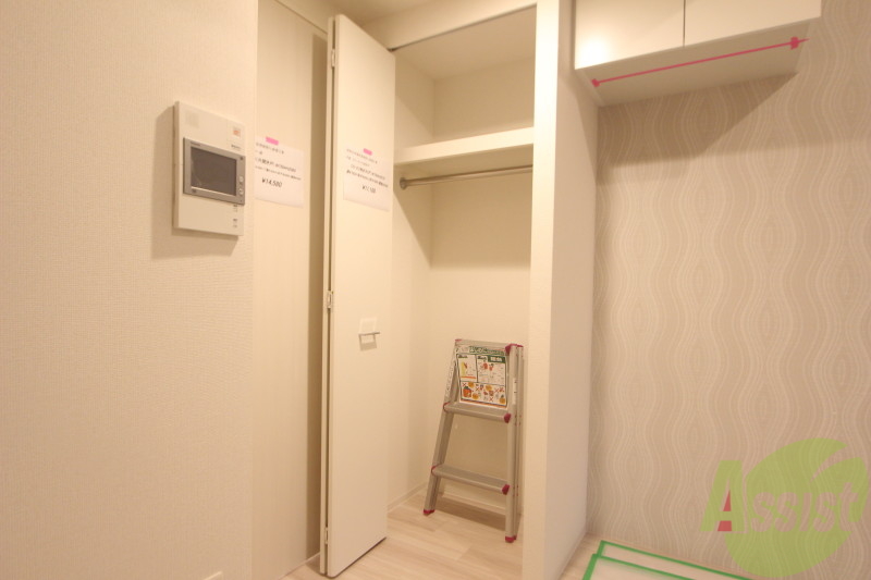 収納　同タイプ別号室の写真です。