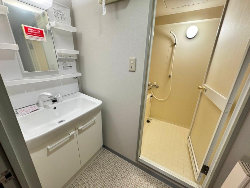 洗面設備　洗面所です