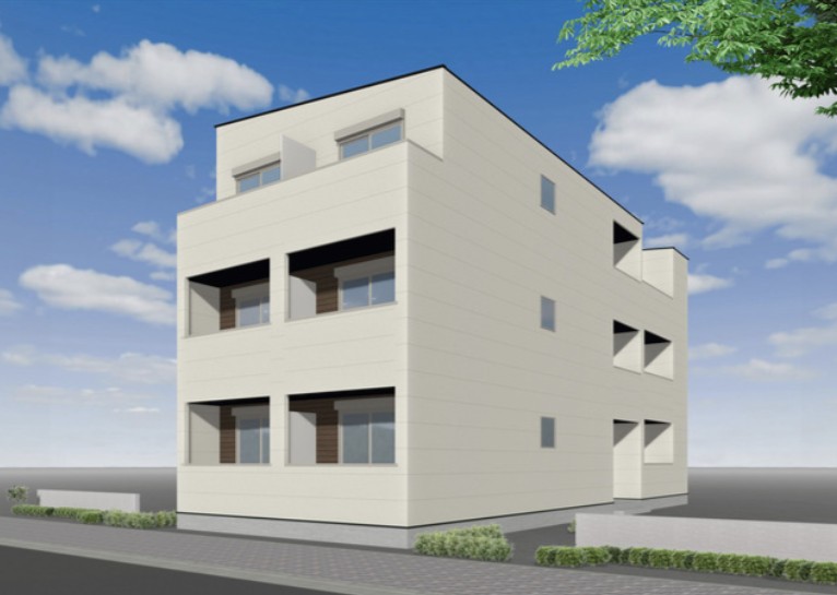 建物外観　外観パースです。