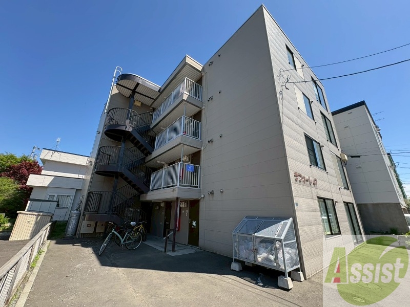 建物外観　札幌市東区北２８条東「ラフォーレ４７」
