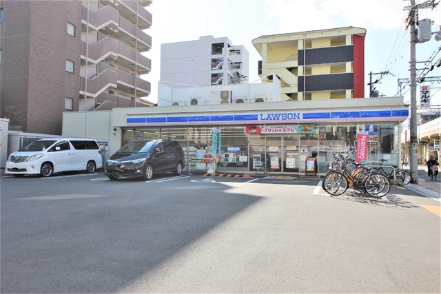コンビニ　ローソン　新今里二丁目店（コンビニ）まで650m