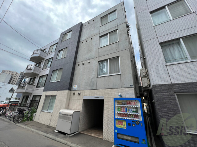建物外観　札幌市中央区北６条西「Ｌｉｂｅｒｔｅ北円山」