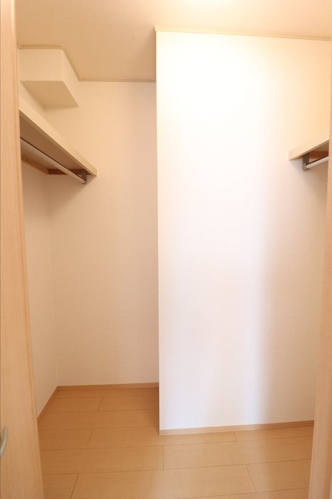 収納　クローゼットです。