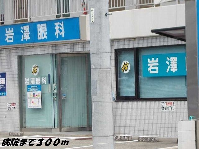 病院　岩澤眼科（病院）まで300m