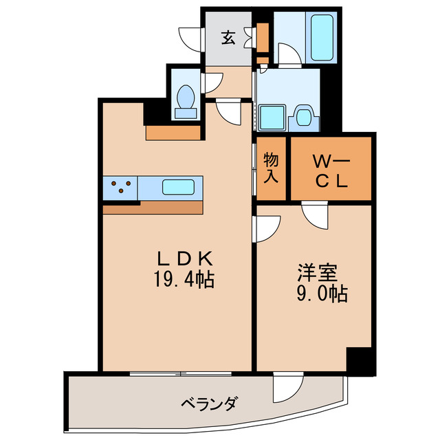 Blancasa 久屋大通の間取り写真