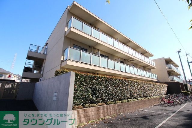建物外観　★お洒落な外観タイル貼り・オートロック付★