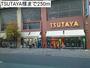 レンタルビデオ　TSUTAYA様（レンタルビデオ）まで250m