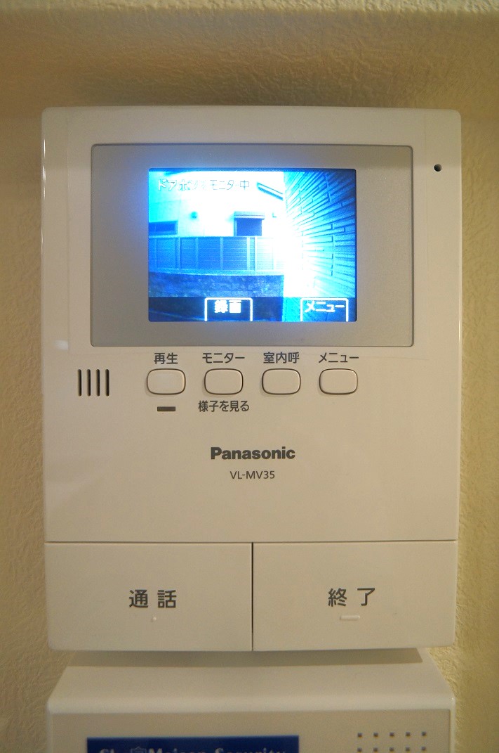 セキュリティ　突然の来訪も安心のTVモニターホン☆