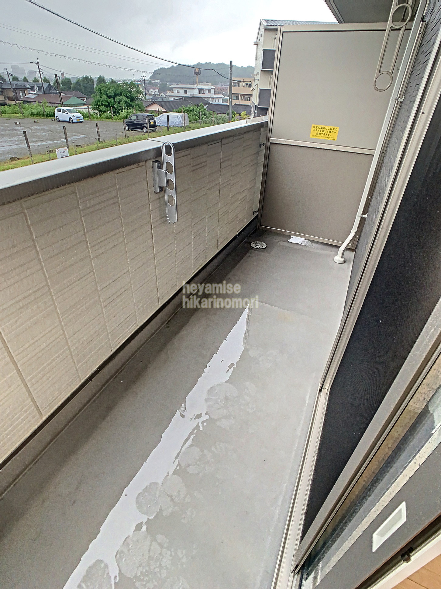 バルコニー　※写真は別号室