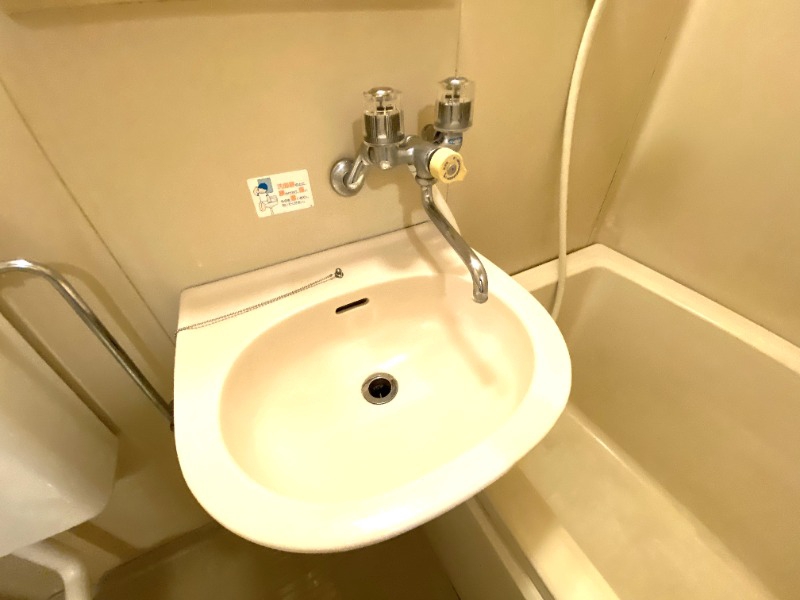 洗面設備　独立タイプではありませんが・・。