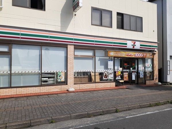 コンビニ　セブンイレブン大津港駅前店（コンビニ）まで450m