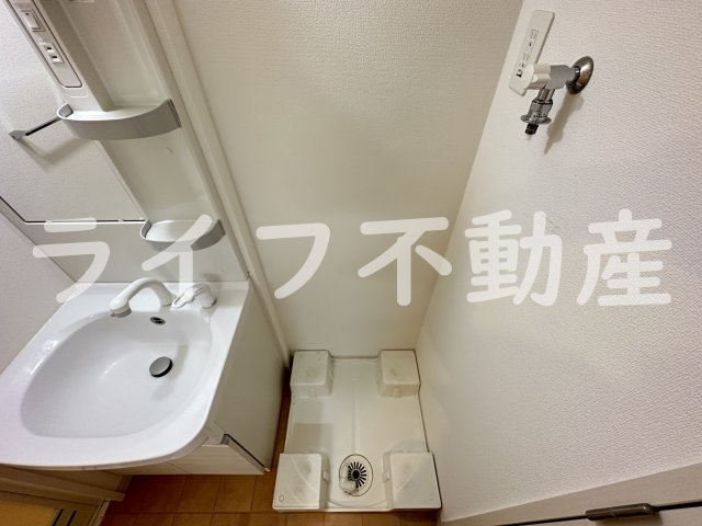 洗面設備　洗面所です