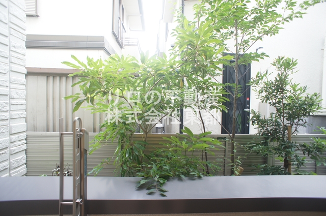 眺望　バルコニーからの景色です！