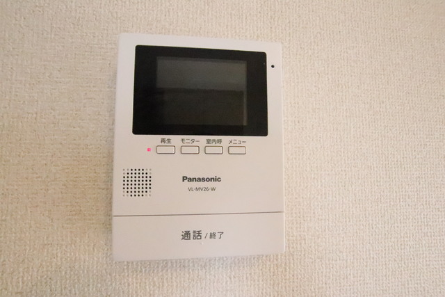 セキュリティ　ＴＶモニターフォンで来訪者を確認できます