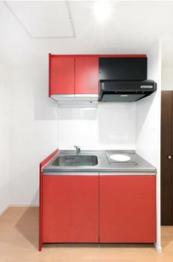 キッチン　ＩＨクッキングヒーター付キッチン♪同タイプ参考写真