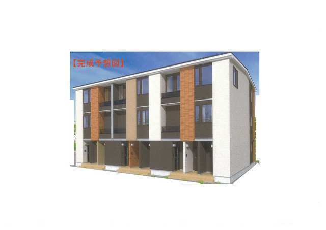 建物外観　外観完成予想パース