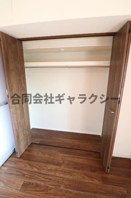 収納　クローゼットで収納もバッチリ