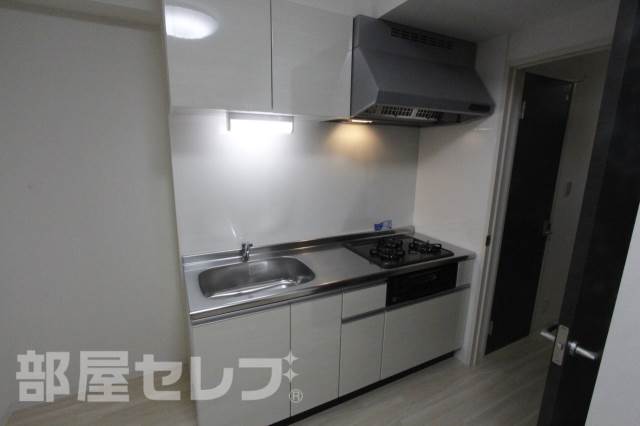 キッチン　２０２号室撮影