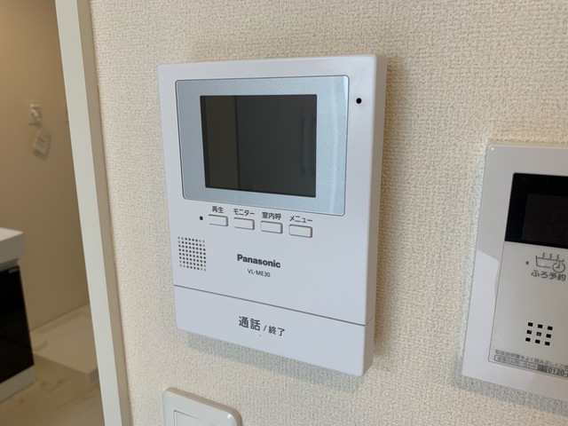 セキュリティ　テレビドアフォン付きで防犯面も安心。
