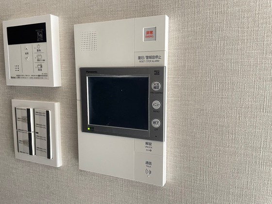 セキュリティ　※別部屋の写真です
