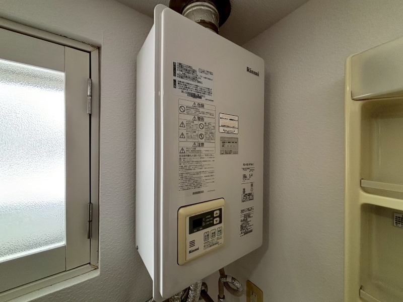 その他設備　給湯器は簡単な操作で利用が出来ます！