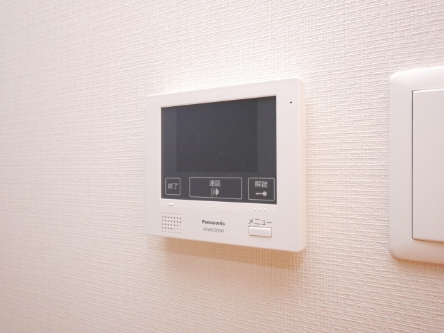 セキュリティ　防犯面に配慮したTVモニターホン！