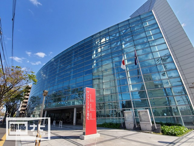 図書館　高松市中央図書館（図書館）まで207m