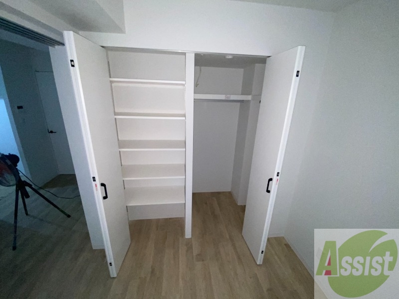 収納　収納もバッチリあるのでお部屋が片付きますよ！