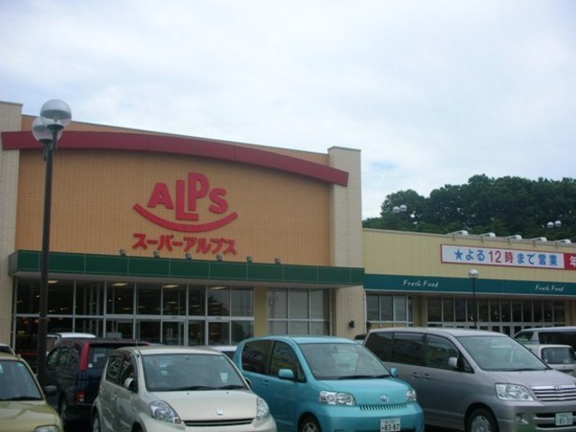 スーパー　アルプス（スーパー）まで654m