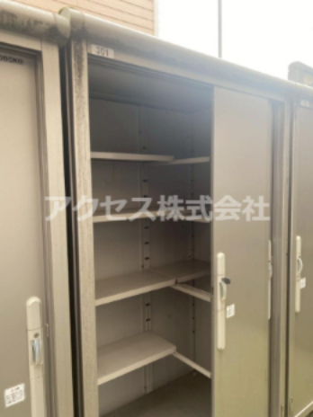 収納　無償で利用できるトランクルーム有り