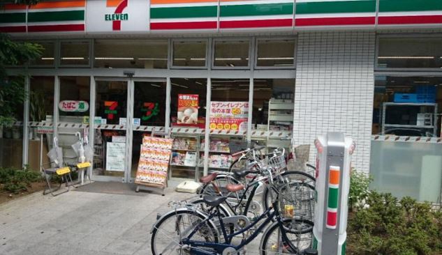 コンビニ　セブンイレブン 墨田江東橋3丁目店（コンビニ）まで216m