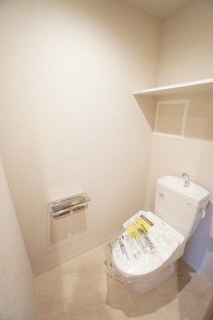トイレ　ゆったりとした空間のトイレです